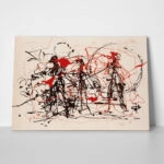 Πινακας σε καμβά JACKSON POLLOCK - UNTITLED no2