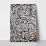 Πινακας σε καμβά JACKSON POLLOCK - WATERY PATHS