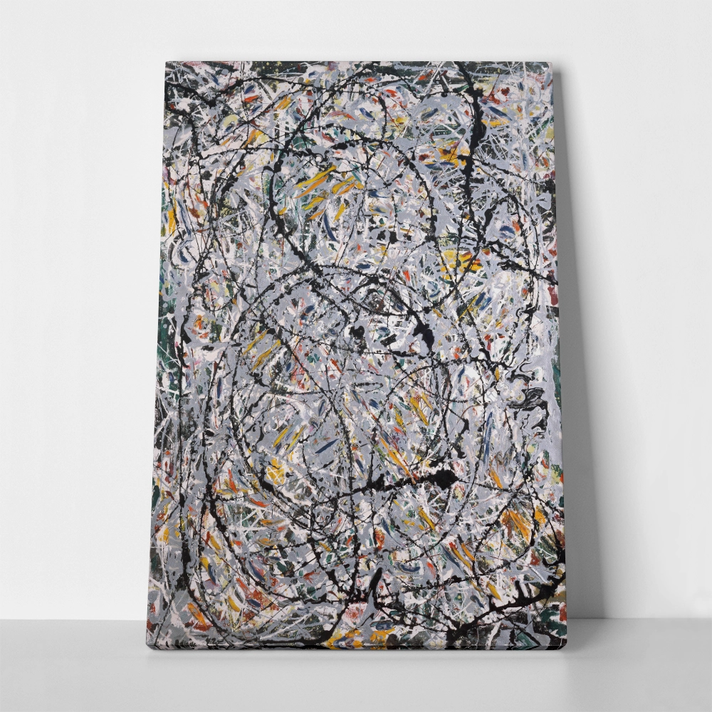 Πινακας σε καμβά JACKSON POLLOCK - WATERY PATHS