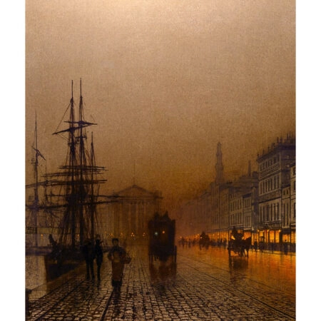 Πόστερ JOHN ATKINSON - GREENOCK DOCK - Διασημοι Ζωγραφοι Sticky 3