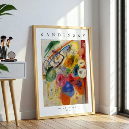 Πόστερ KANDINSKY - BLACK STROKES I