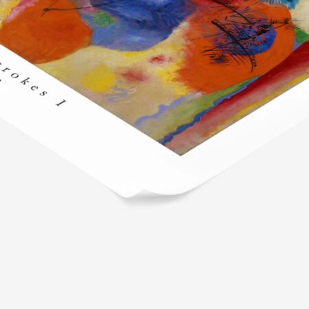 Πόστερ KANDINSKY - BLACK STROKES I - Διασημοι Ζωγραφοι Sticky 2