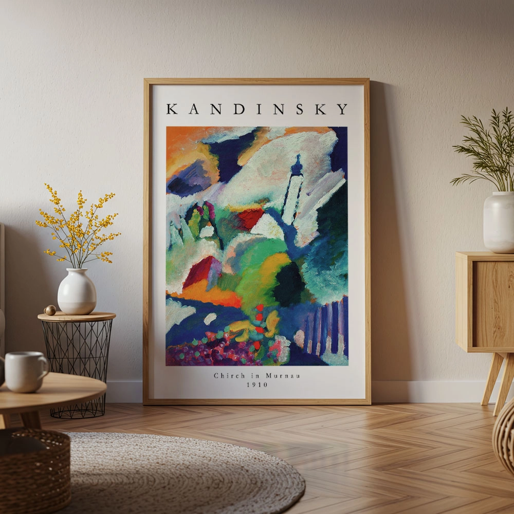 Πόστερ KANDINSKY - CHURCH IN MURNAU