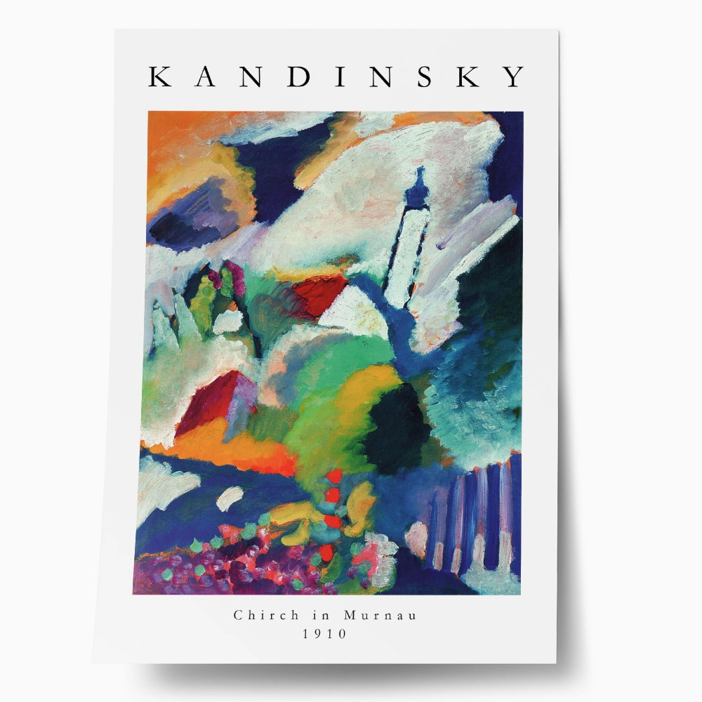 Πόστερ KANDINSKY - CHURCH IN MURNAU