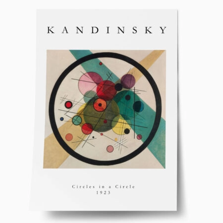 Πόστερ KANDINSKY - CIRCLES IN A CIRCLE - Διασημοι Ζωγραφοι Sticky 1