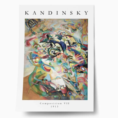 Πόστερ KANDINSKY - COMPOSITION VII - Διασημοι Ζωγραφοι Sticky 1
