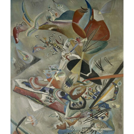 Πόστερ KANDINSKY - IN GREY - Διασημοι Ζωγραφοι Sticky 3