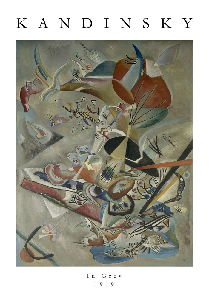 Πόστερ KANDINSKY - IN GREY