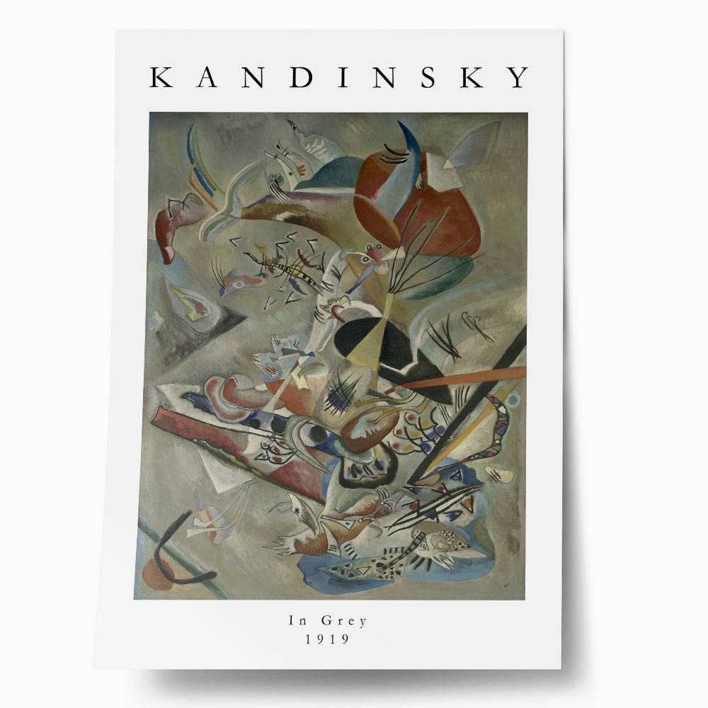 Πόστερ KANDINSKY - IN GREY