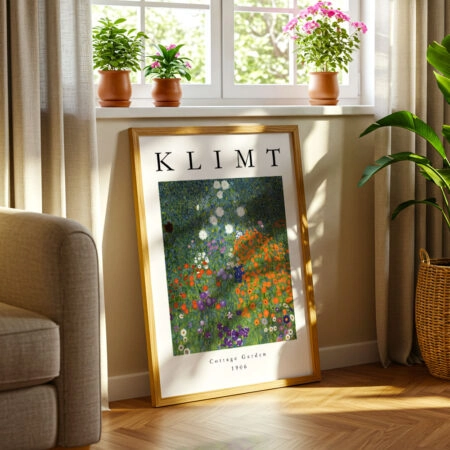 Πόστερ KLIMT - COTTAGE GARDEN