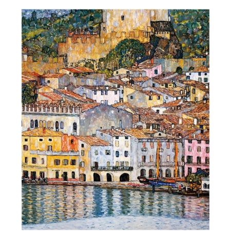 Πόστερ KLIMT - MALCESINE LAKE GARDA - Διασημοι Ζωγραφοι Sticky 3