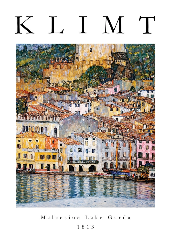 Πόστερ KLIMT - MALCESINE LAKE GARDA