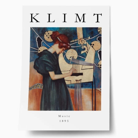 Πόστερ KLIMT - MUSIC - Διασημοι Ζωγραφοι Sticky 1