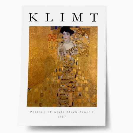 Πόστερ KLIMT - PORTRAIT OF ADELE BLOCH-BAUER I - Διασημοι Ζωγραφοι Sticky 1