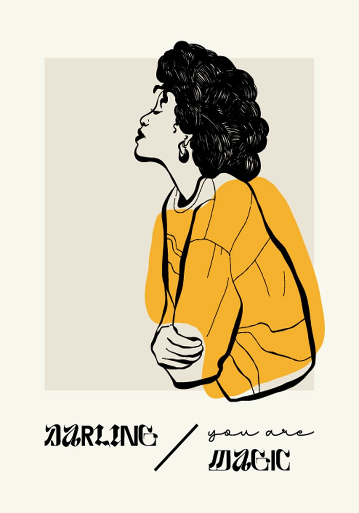 Πόστερ LADYLIKE DARLING YOU ARE MAGIC 2