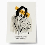 Πόστερ LADYLIKE DARLING YOU ARE MAGIC