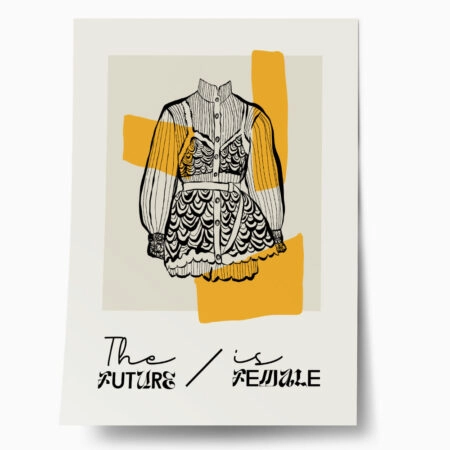 Πόστερ LADYLIKE THE FUTURE IS FEMALE - Posters Sticky 1
