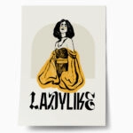 Πόστερ LADYLIKE WOMAN WITH DRESS