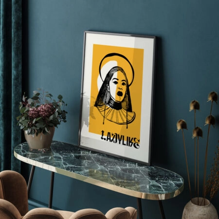 Πόστερ LADYLIKE WOMAN WITH HALO