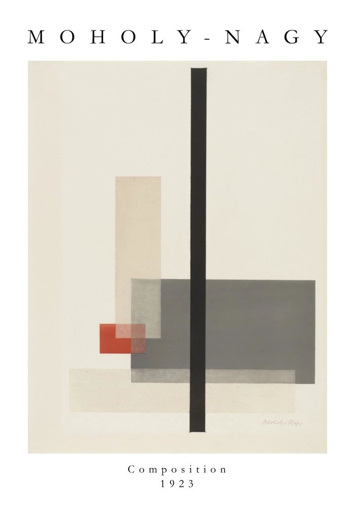 Πόστερ LASZLO MOHOLY-NAGY - COMPOSITION 1923