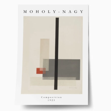 Πόστερ LASZLO MOHOLY-NAGY - COMPOSITION 1923 - Διασημοι Ζωγραφοι Sticky 1