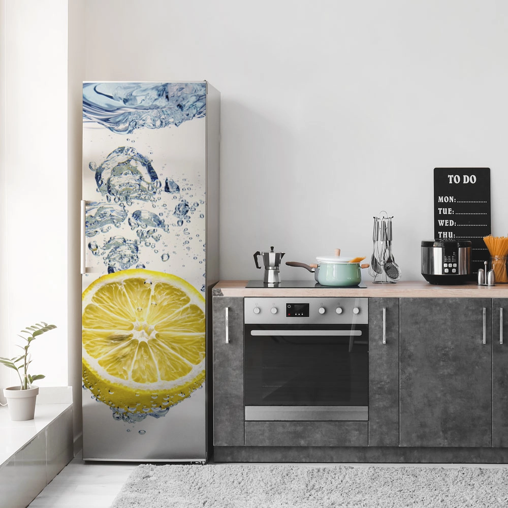 Αυτοκόλλητο ψυγείου LEMON