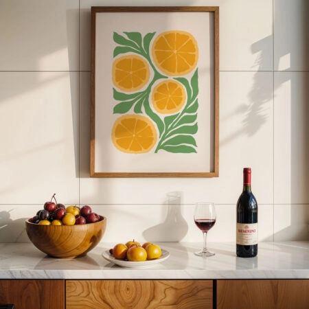 Πόστερ ORANGES MATISSE STYLE