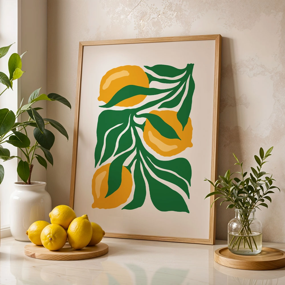 Πόστερ LEMONS MATISSE STYLE