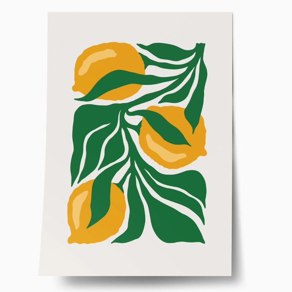 Πόστερ LEMONS MATISSE STYLE