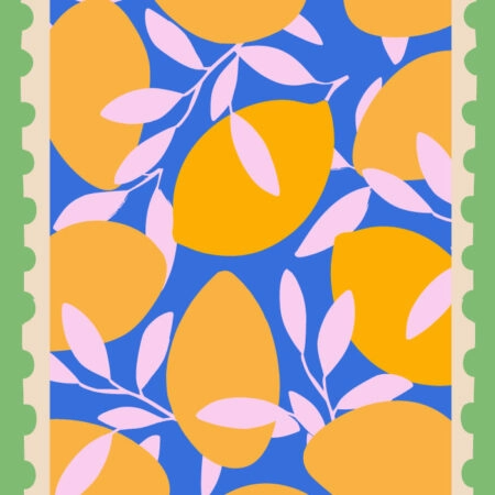 Πόστερ LEMONS STAMP ILLUSTRATION 2 - Food & Drink Sticky 3