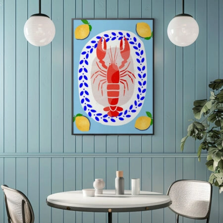 Πόστερ LOBSTER ILLUSTRATION - Food & Drink