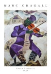 Πόστερ MARC CHAGALL - GREEN VIOLINIST