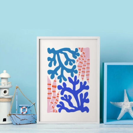 Πόστερ MATISSE STYLE CORAL 2
