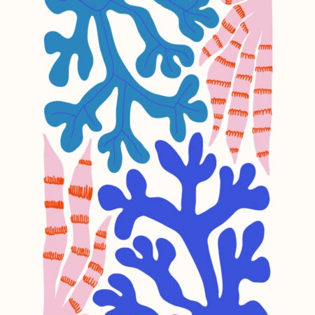 Πόστερ MATISSE STYLE CORAL 2 - Ζωα Sticky 3