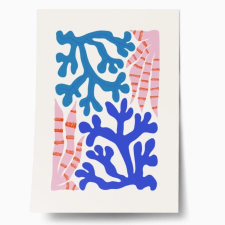 Πόστερ MATISSE STYLE CORAL 2 - Ζωα Sticky 1
