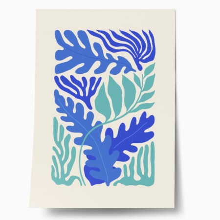 Πόστερ MATISSE STYLE CORAL 3 - Botanical - Λουλούδια Sticky 1