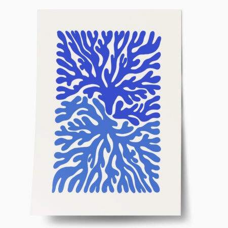 Πόστερ MATISSE STYLE CORAL - Botanical - Λουλούδια Sticky 1