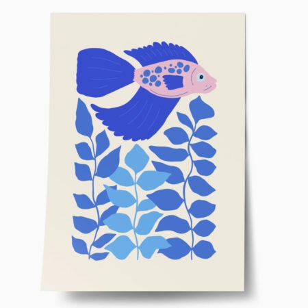 Πόστερ MATISSE STYLE FISH 1 - Ζωα Sticky 1