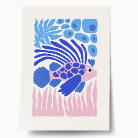 Πόστερ MATISSE STYLE FISH 2 - Ζωα Sticky 1