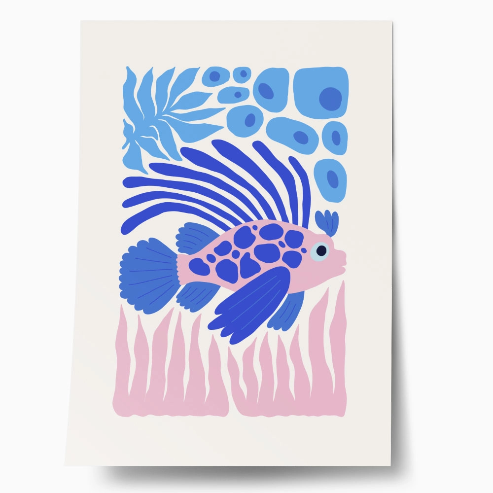 Πόστερ MATISSE STYLE FISH 2