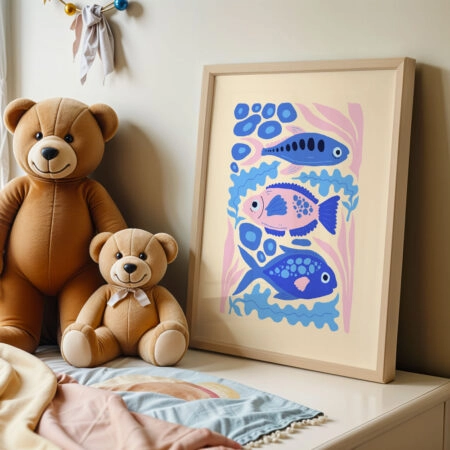 Πόστερ MATISSE STYLE FISH 3
