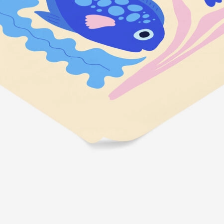 Πόστερ MATISSE STYLE FISH 3 - Ζωα Sticky 2