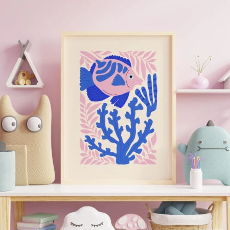 Πόστερ MATISSE STYLE FISH 4