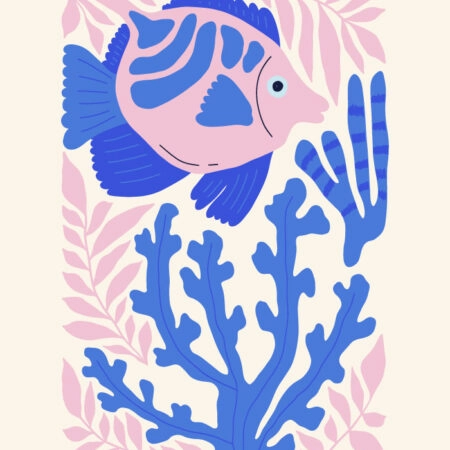 Πόστερ MATISSE STYLE FISH 4 - Παιδικά Sticky 3
