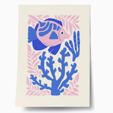 Πόστερ MATISSE STYLE FISH 4 - Παιδικά Sticky 1