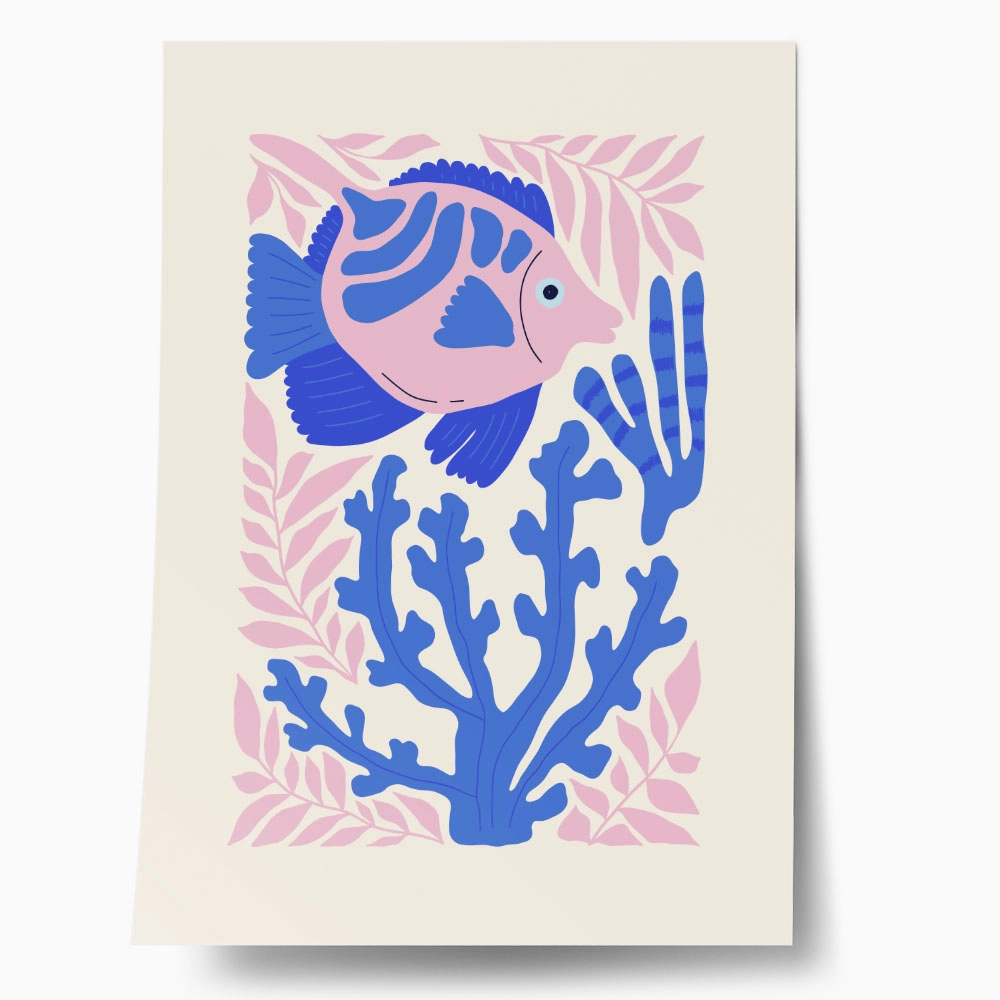Πόστερ MATISSE STYLE FISH 4