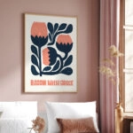 Πόστερ MATISSE STYLE FLORAL BLOOM WITH GRACE