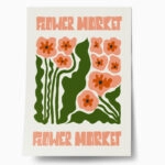 Πόστερ MATISSE STYLE FLORAL FLOWER MARKET 2