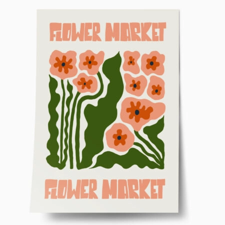 Πόστερ MATISSE STYLE FLORAL FLOWER MARKET 2 - Botanical - Λουλούδια Sticky 1