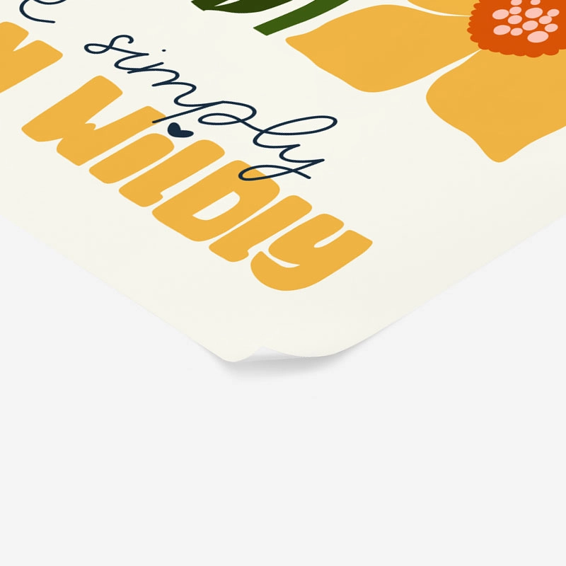 Πόστερ MATISSE STYLE FLORAL LIVE SIMPLY BLOOM WILDLY